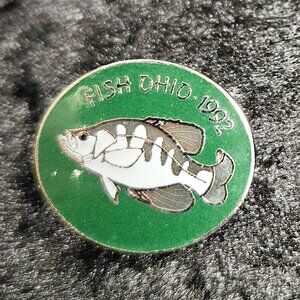 Vintage Fish Ohio 1992 Pin